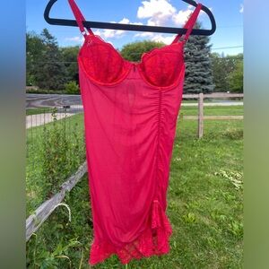 Gorgeous vintage 2003 Victorias Secret babydoll/Slip top
